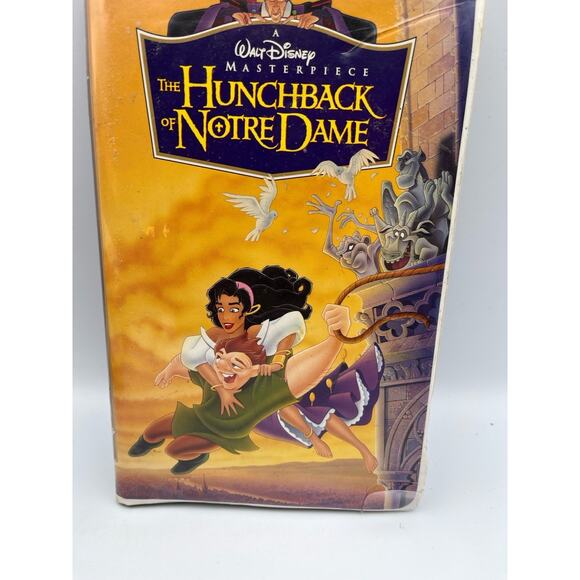 Disney The Hunchback of Notre Dame (VHS, 1997) Walt Disneys Masterpiece - Picture 2 of 9